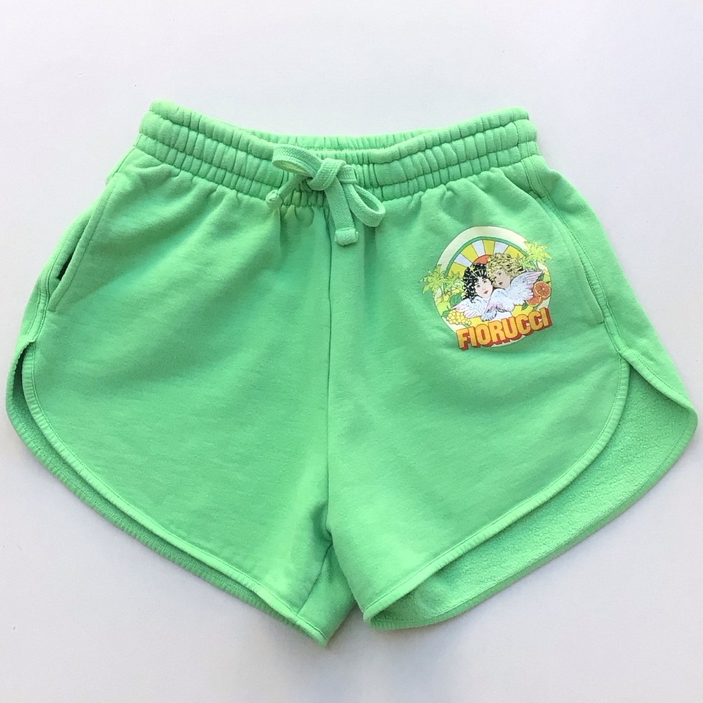 Fiorucci angels green shorts Desert Angels